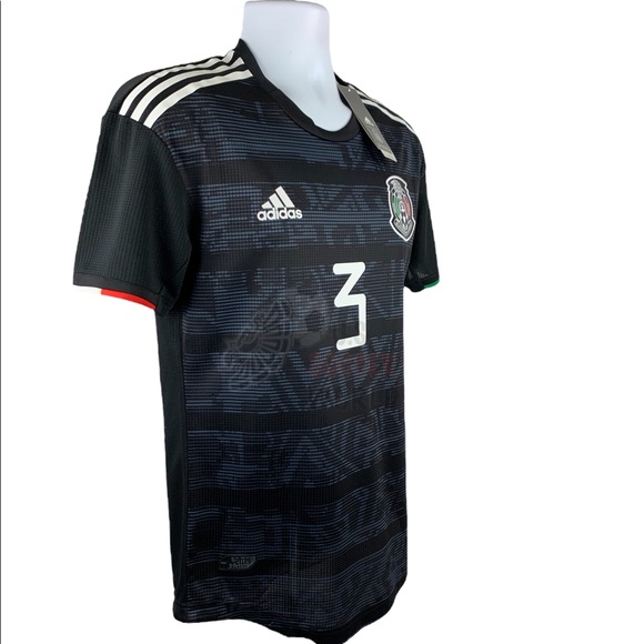 Carlos Salcedo #3 Mexico Home Authentic Mens Soccer Jersey World Cup - Picture 4 of 12